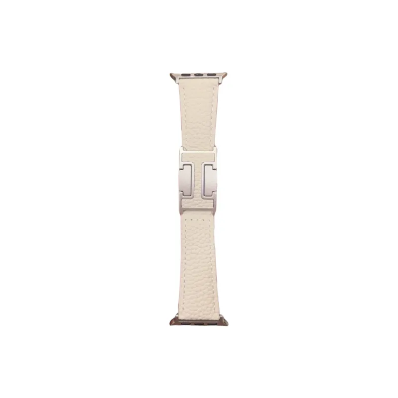 Brangdy Apple Compatibility Watch Band Cowhide Leather Material-3