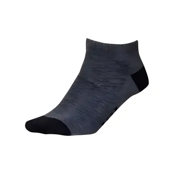 PEAK Fashion Collection Ankle Socks Men's 1 Pack Dark Heather Gray