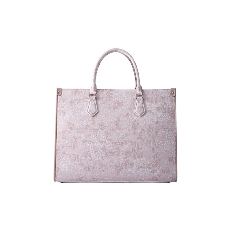 FION Clever Brocade Series Fabric One Shoulder Handbag Tubas Women's Multicolor-6