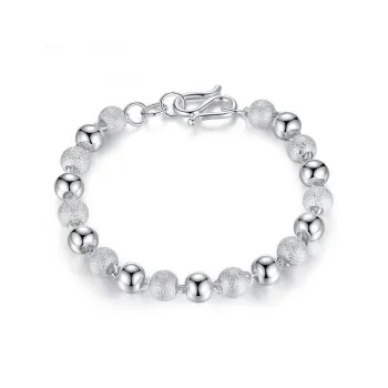 NICE CODE Sterling Silver Bracelets Women's