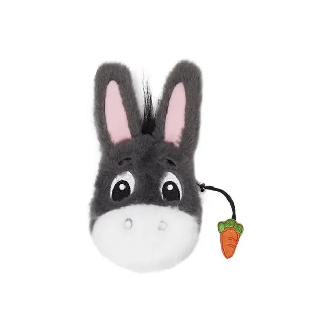 On The Beauty Of The Film Plush Earphone Case Unisex Gray White-0