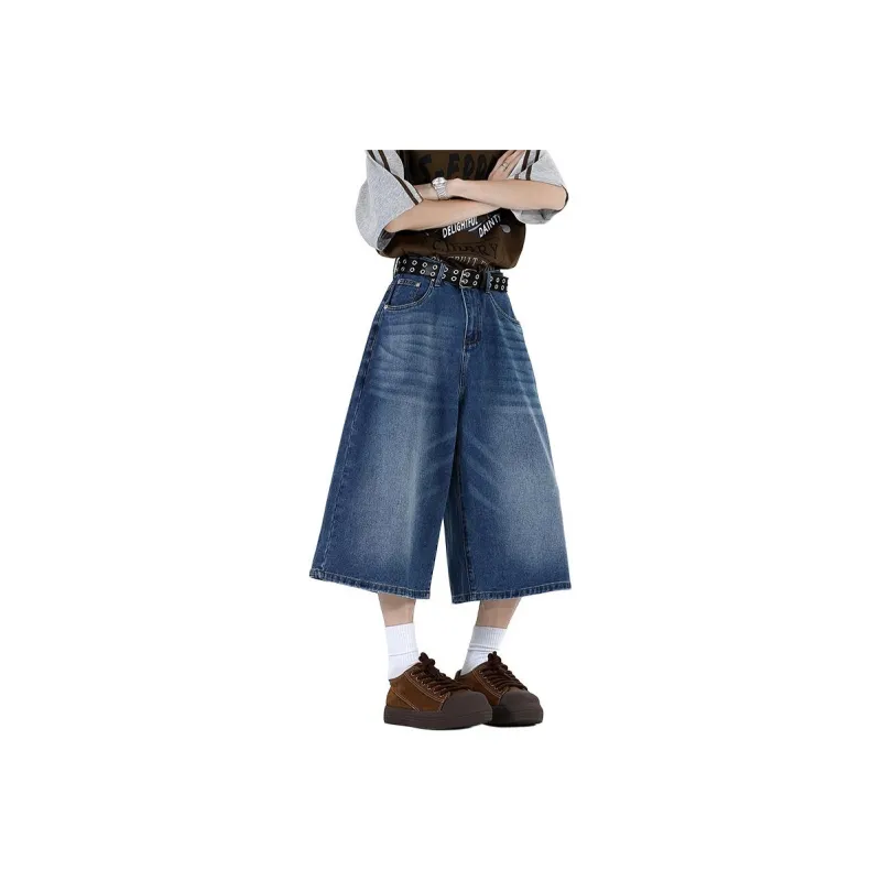 Izexx Denim Shorts Men Dark Blue-0