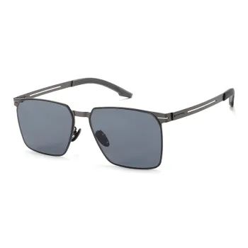 JEKA Metal Square Sunglasses Unisex