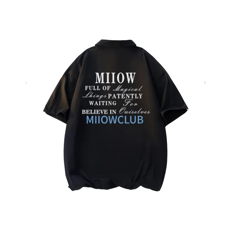 MIIOW Trendy Party Collection Cooling Summer Collection Polo Shirt Unisex-1