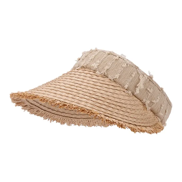 JEANSWEST Paper Reed Sun Protection Hats Women's-0