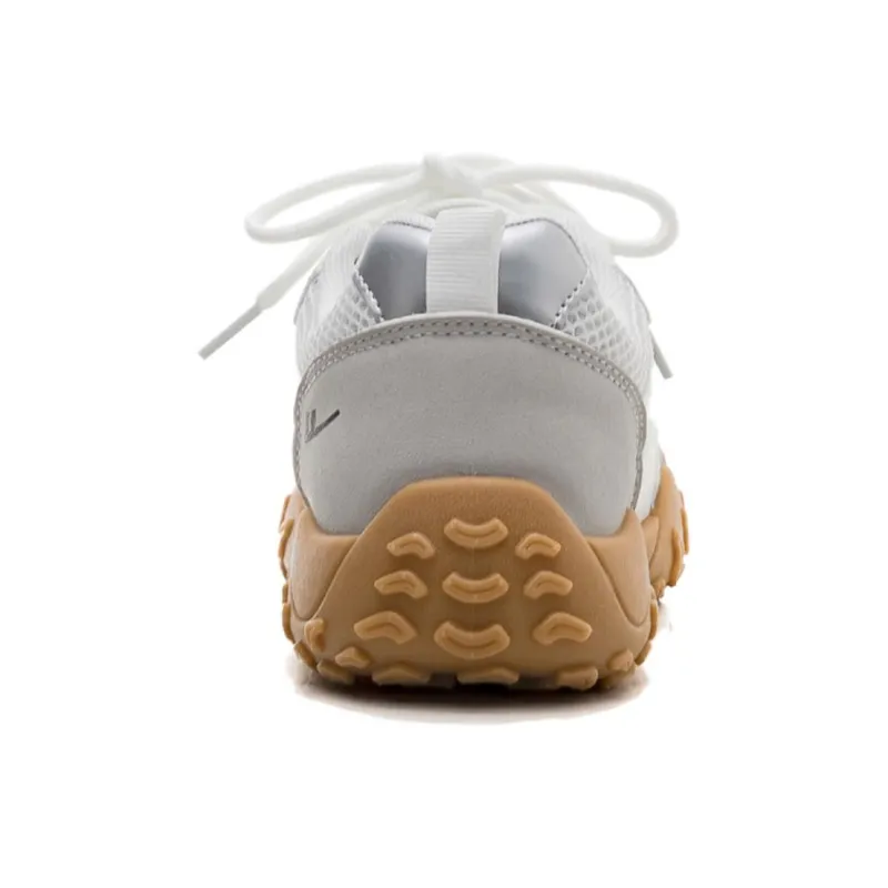 Warrior Breathable Cushioning Low Top Casual Shoes Women's White Gray-3
