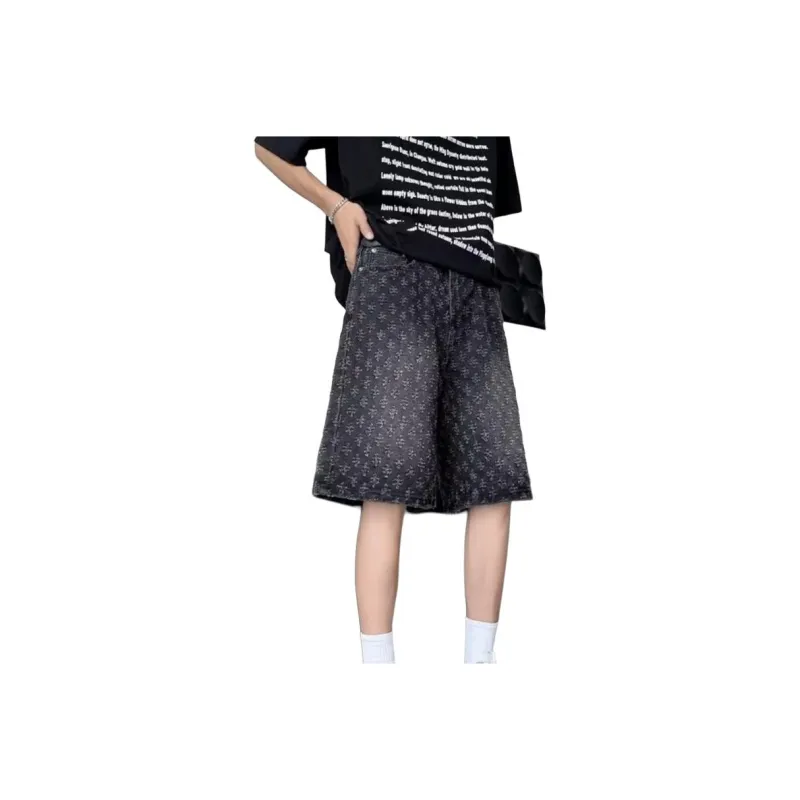 SIL VITIN Denim Shorts Unisex-4