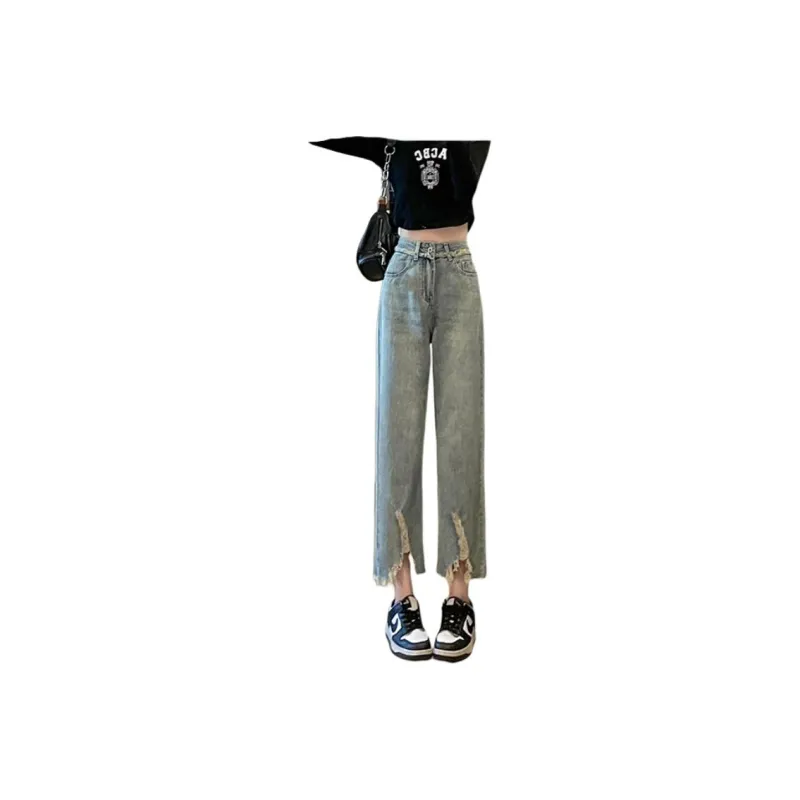 GOSO Jeans Women's Vintage Blue Ankle Length-1