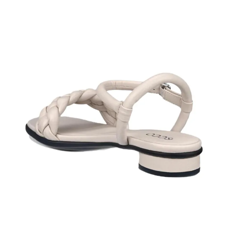 Ecco Sculpture Strap Sandals Women's Lime Gray-2