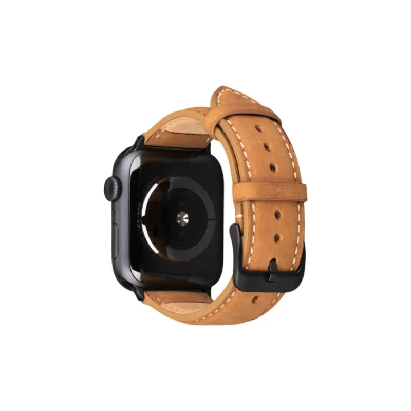 KVZUVUU Apple Compatibility Watch Band Leather-13