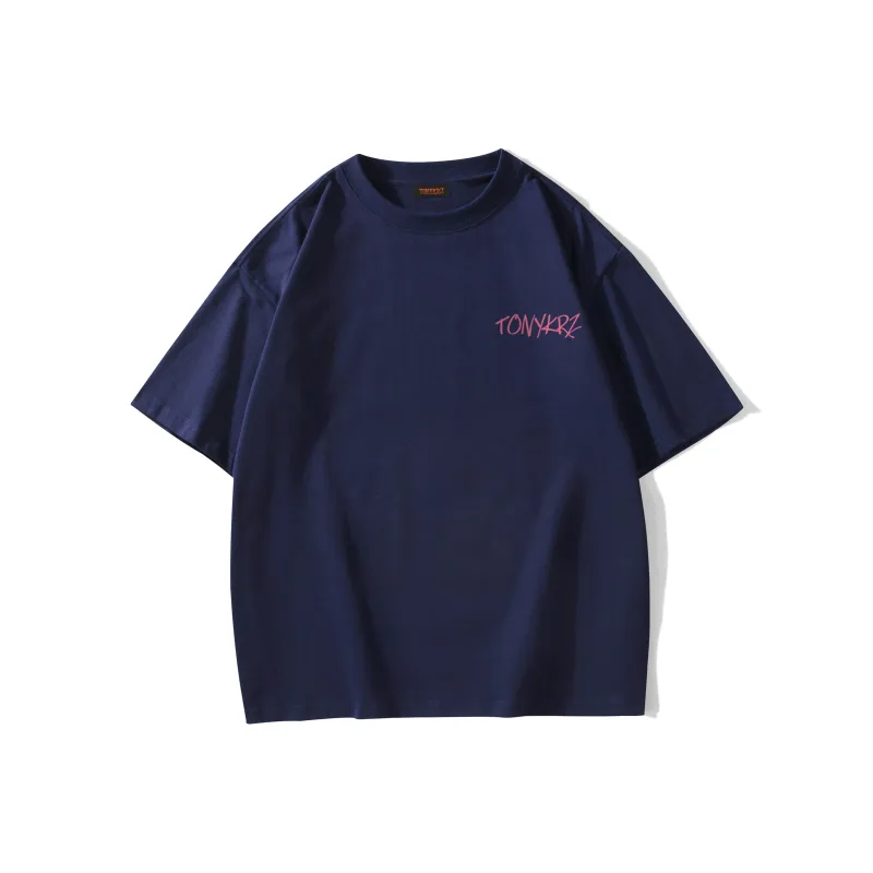 TONYKRZ T Shirts Unisex Navy Blue-1