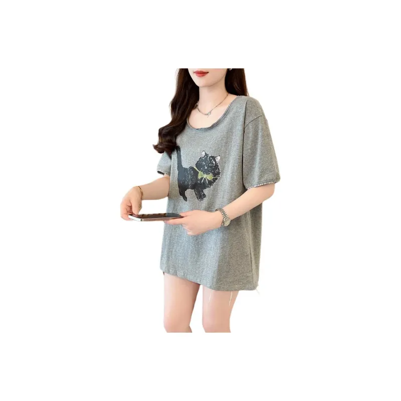 GOSO T Shirts Women's Gray-0