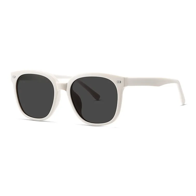 PSACSS Plate Frame Square Sunglasses Unisex-4
