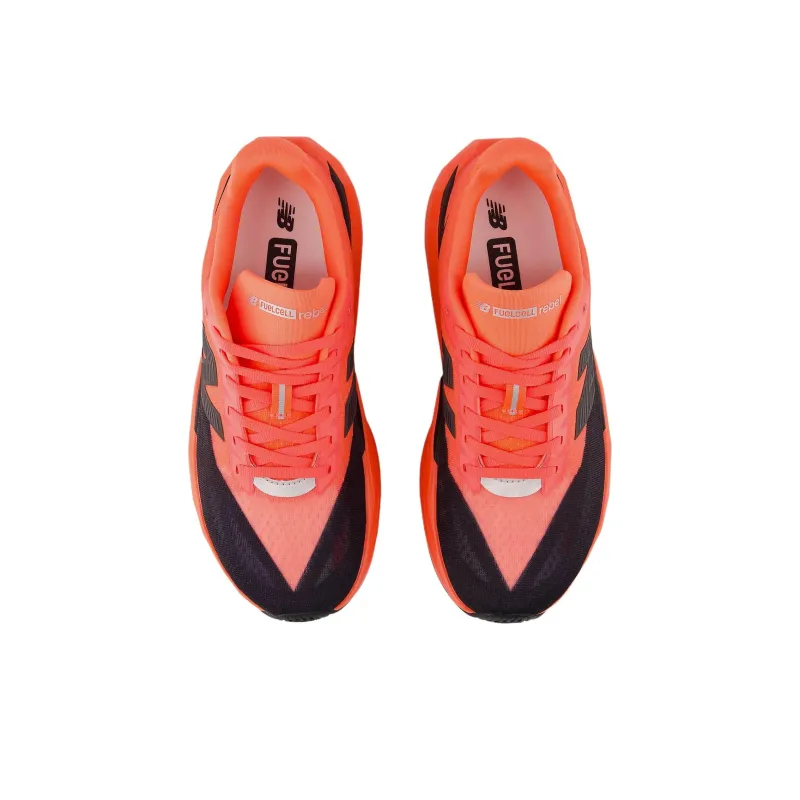 New Balance FuelCell Rebel V5 Anti Slip Wear Resistant Low Top Running Shoes Men's Red Black-2