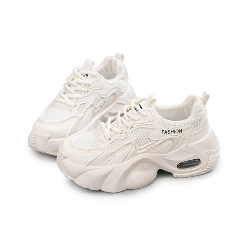 Gai Renpu Slip Resistant, Abrasion Resistant, Breathable Low Top Chunky Sneakers Women's-8