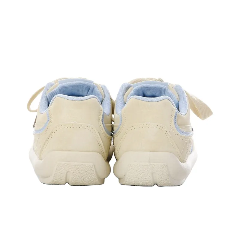 The New Age Family Low Top Skateboard Shoes Women's Yellow Blue-3