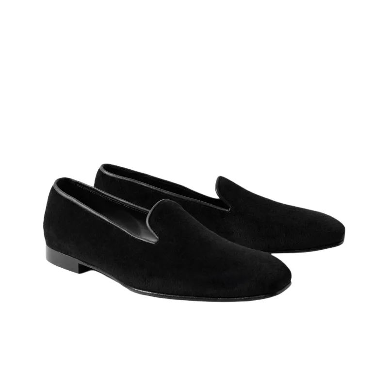 George Cleverley Windsor Casual Shoes Men's Black-2