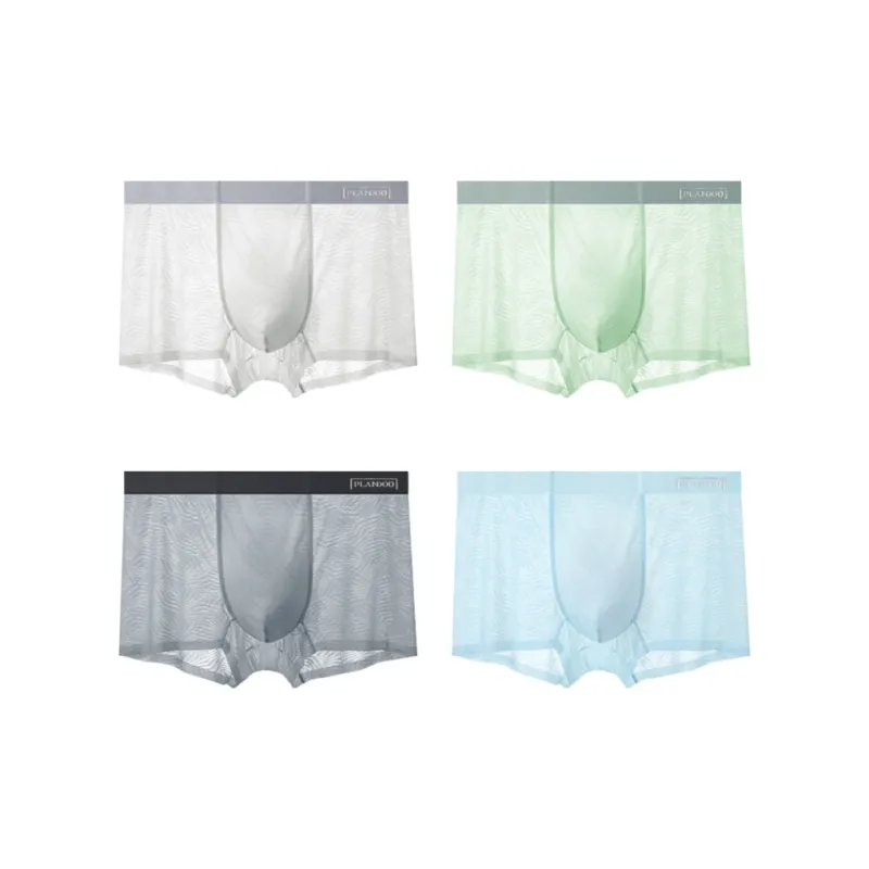 PLANDOO Underpants Men's 4 Pack-5