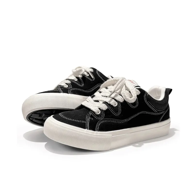Meiretu Slip Resistant, Abrasion Resistant, Breathable Low Top Skateboard Shoes Men's-6