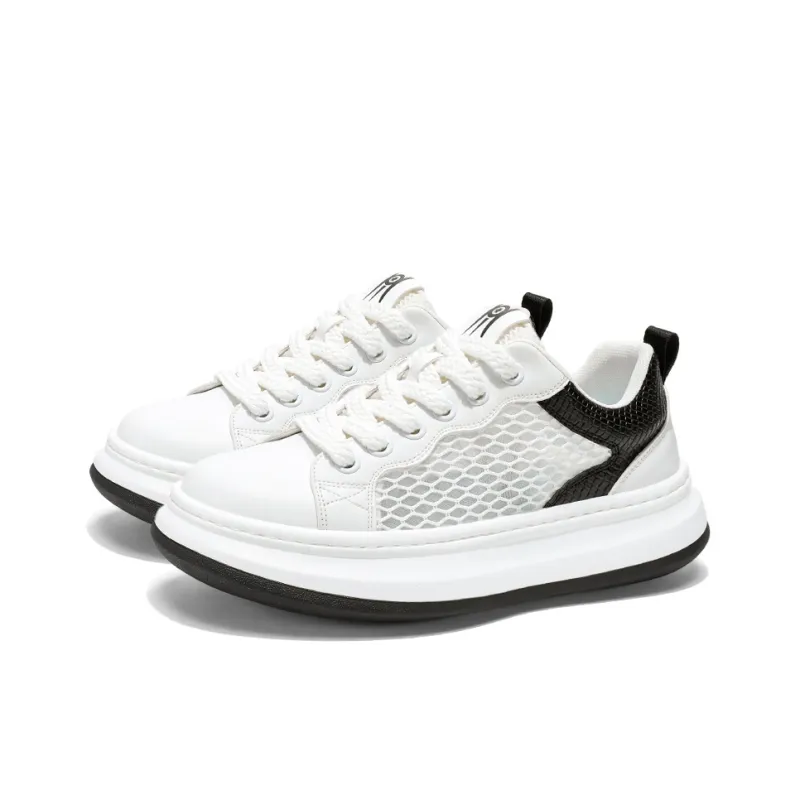 OUGLEMEN Wrapping, Wear Resistant And Non Slip Low Top Casual Shoes Men's Box-0