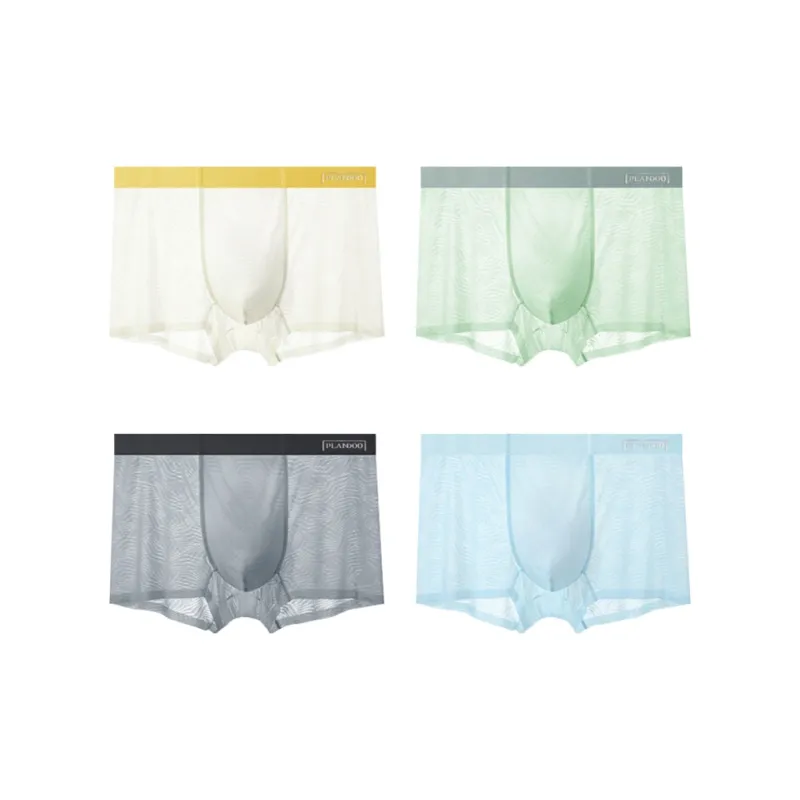 PLANDOO Underpants Men's 4 Pack-0