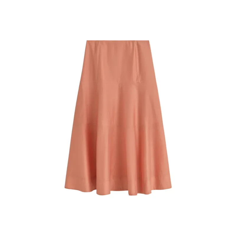 COS Casual Long Skirts Women's Peach-0