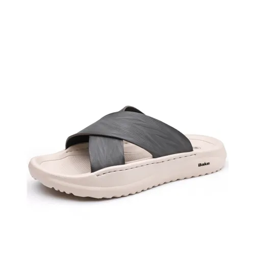 BAKE Quiet Slip Resistant Slide Slippers Men's