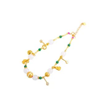 Clear Snow Ice Glutinous Jadeite Bracelets Unisex