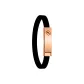 Gold-Tone Lock Black