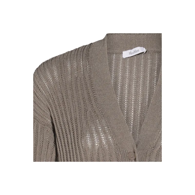 MaxMara March Knitted Button up Cardigan-2