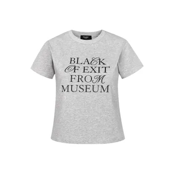 BLACK OF EXIT T Shirts Unisex