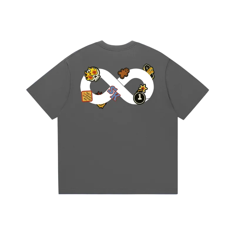 S.k. Manor Hill Short Sleeved T Shirts Unisex-13