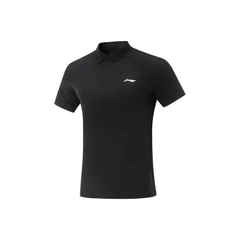 LiNing Fitness Series Polo Shirt Men's Black