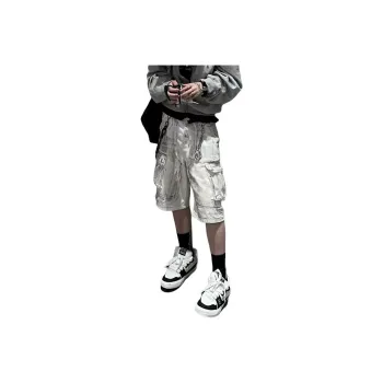 SIL VITIN Cargo Shorts Unisex White