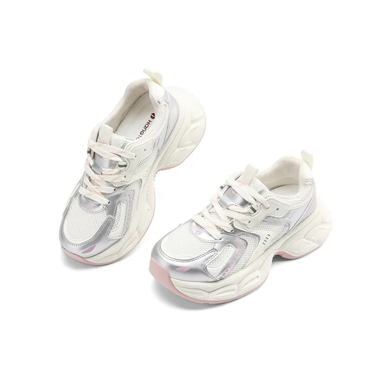 HANG TEN Low Top Casual Shoes Women's Beige Pink-3