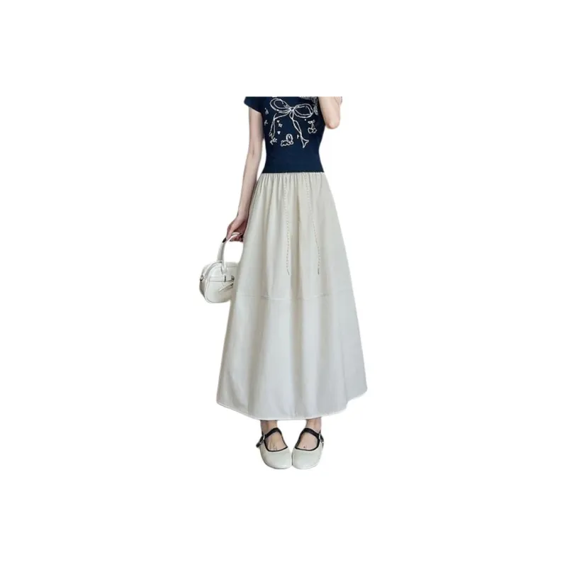 The Temptation Of The Muse Casual Long Skirt Women's-5