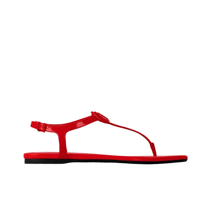LOUIS VUITTON Sunkiss One Strap Sandals Women's Red-1