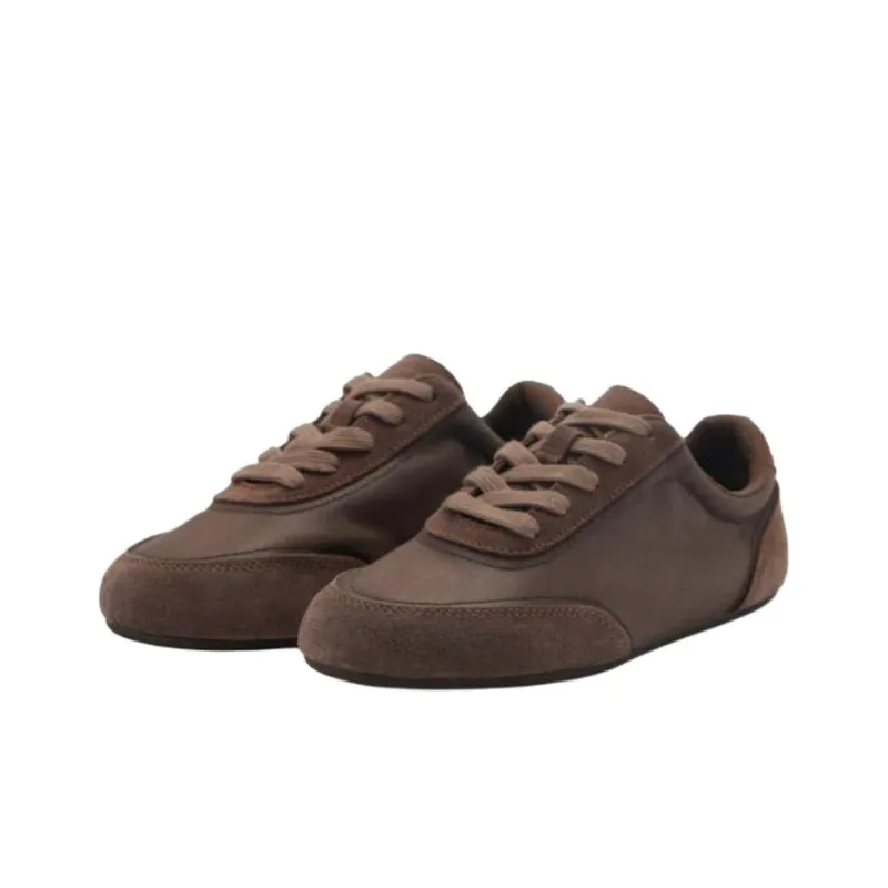 MANGO Low Top Casual Shoes Women's Chocolate-2