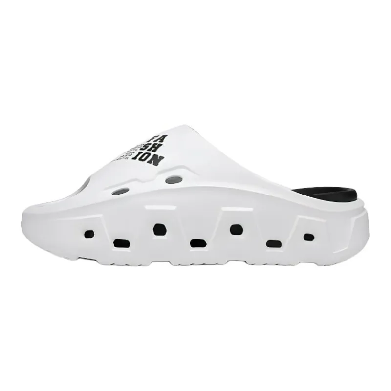Darcy Sen Slippers Black Gray/Light Green/Khaki White/White Black-77