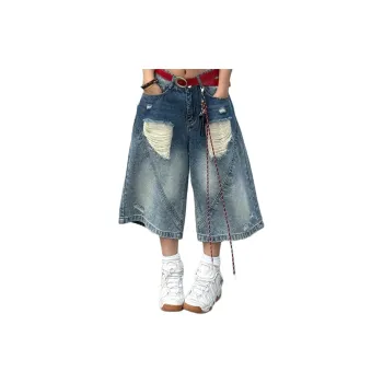 CORNILOT Denim Shorts Unisex Blue
