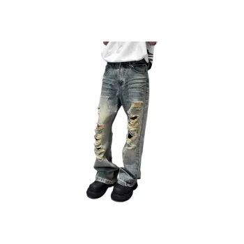 CORNILOT Jeans Unisex Vintage Blue