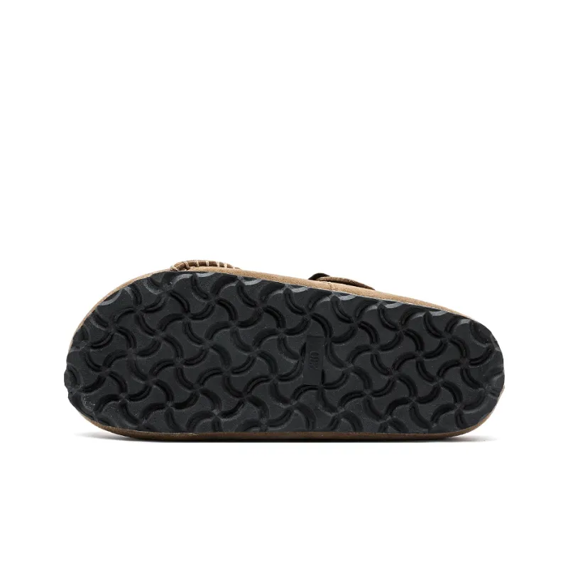 Warrior Abrasion Resistant Slip Resistant Closed Toe Slippers Women's Coffee-3