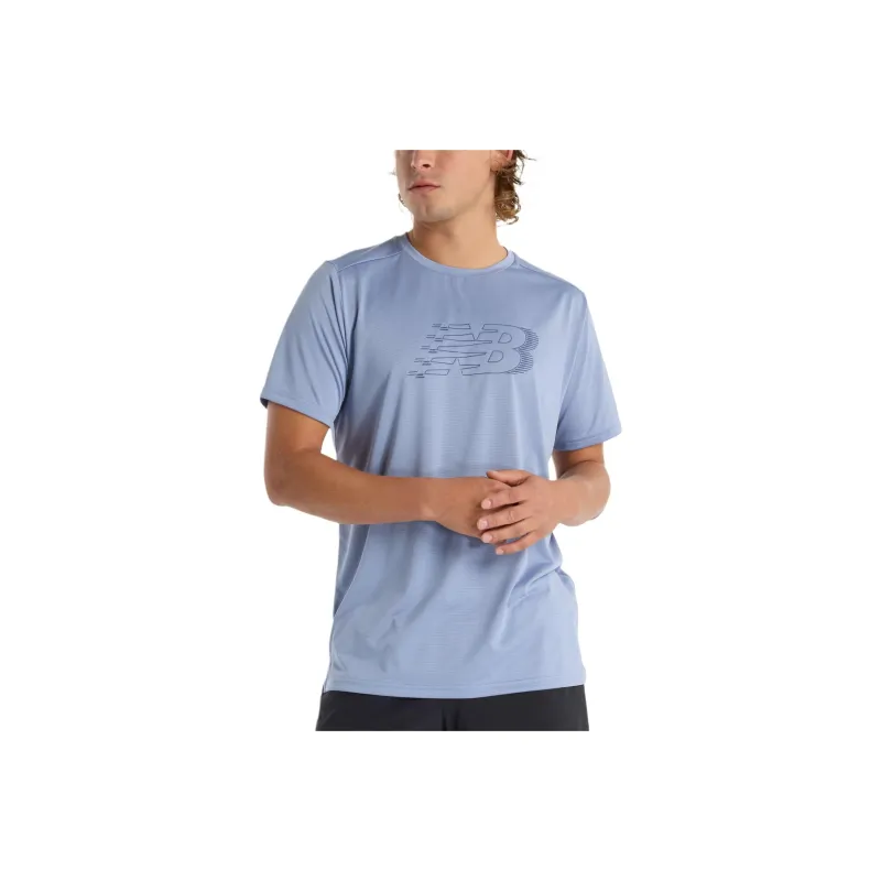 New Balance T Shirt Men's Light Blue-0