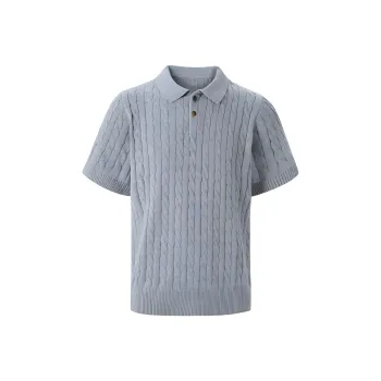 SEE ALSO Old Money New Rich Casual Versatile Business Lapel Short Sleeved Unisex