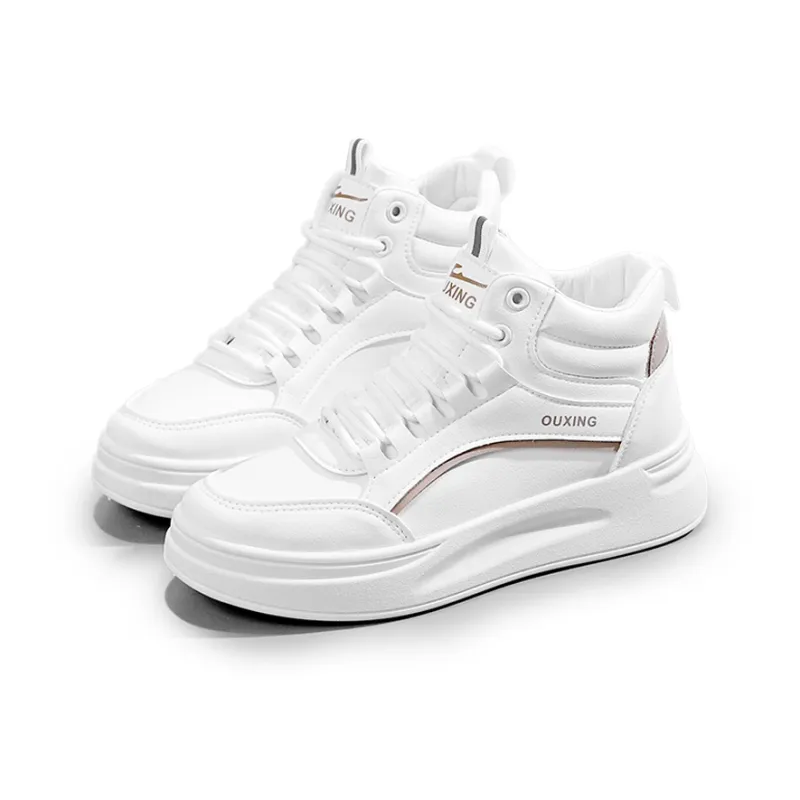 Gai Renpu Slip Resistant, Abrasion Resistant, Breathable High Top Casual Shoes Women's-11