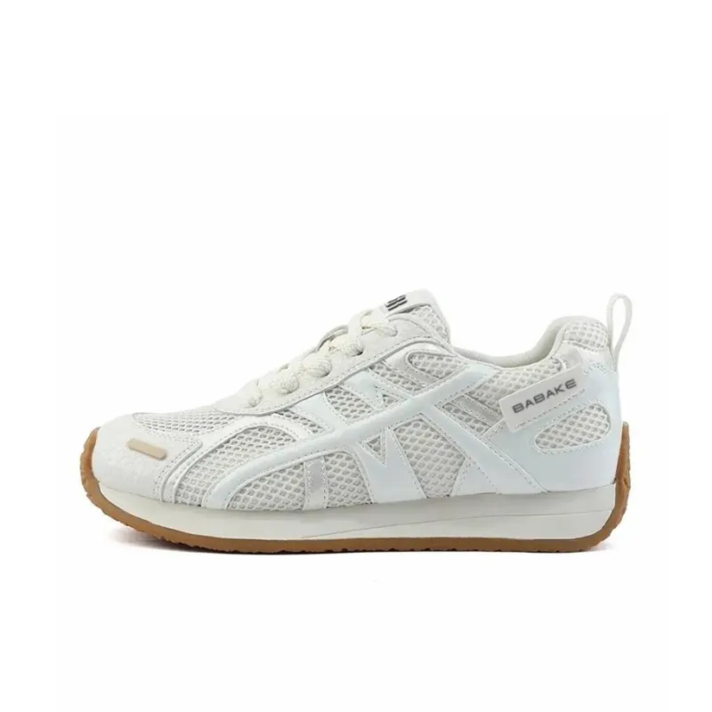Babak Low Top Casual Shoes Women's White-15