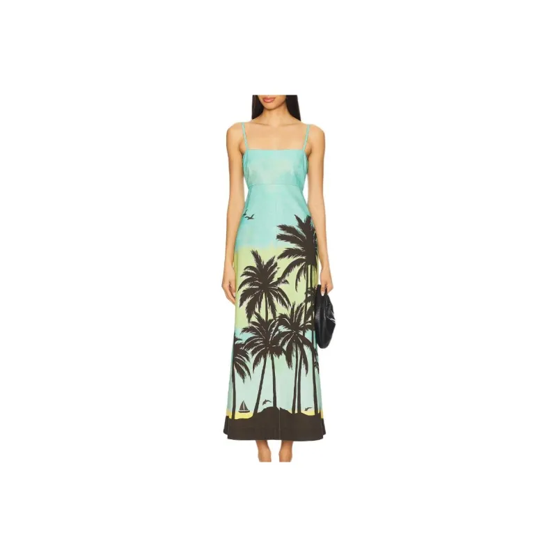 ALEMAIS Sail Away Midi Dress-0