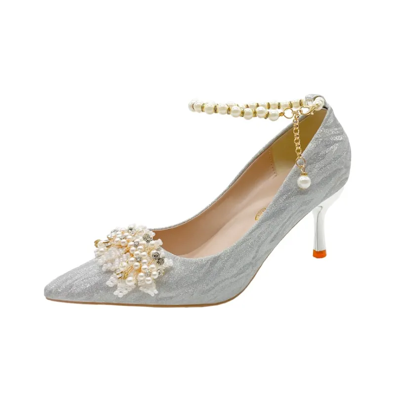 Dawei's House Slim Heel High Heels Women's-0