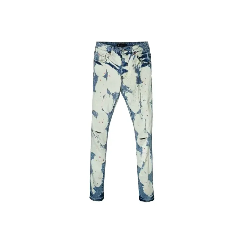 RASHOMONG Jeans Unisex Light Blue-0