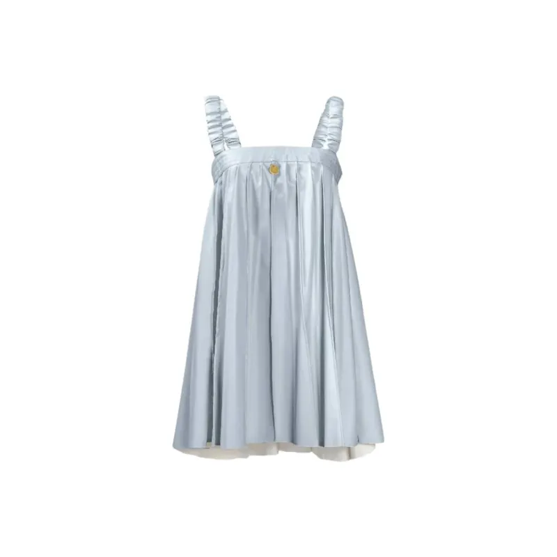 PRONOUNCE Slip Dresses Women's Blue-0